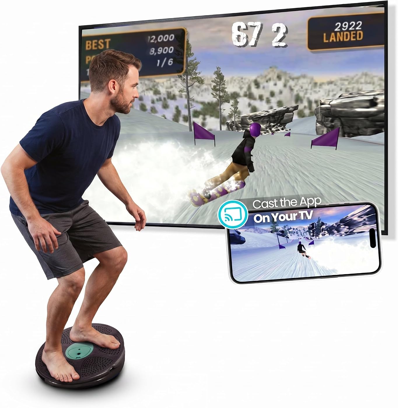GoBalance App-Enabled Balance Board