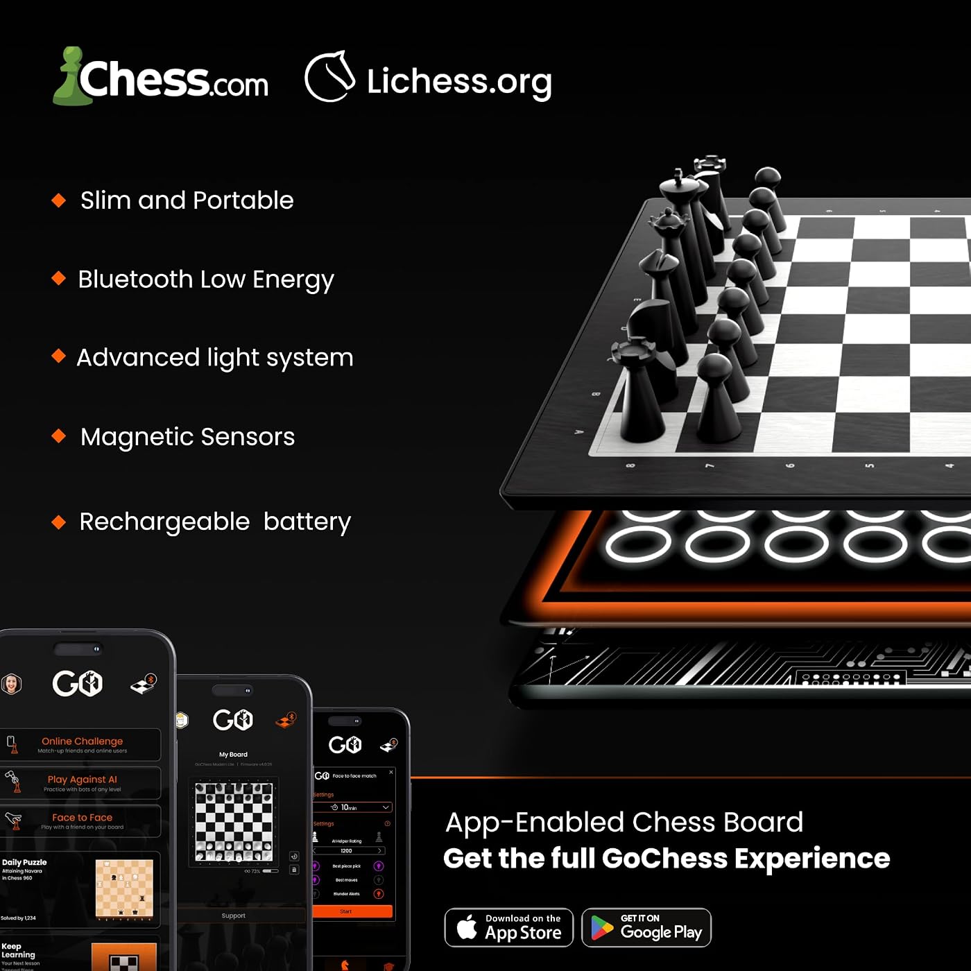 GoChess Mini Smart Chess Board, view 5