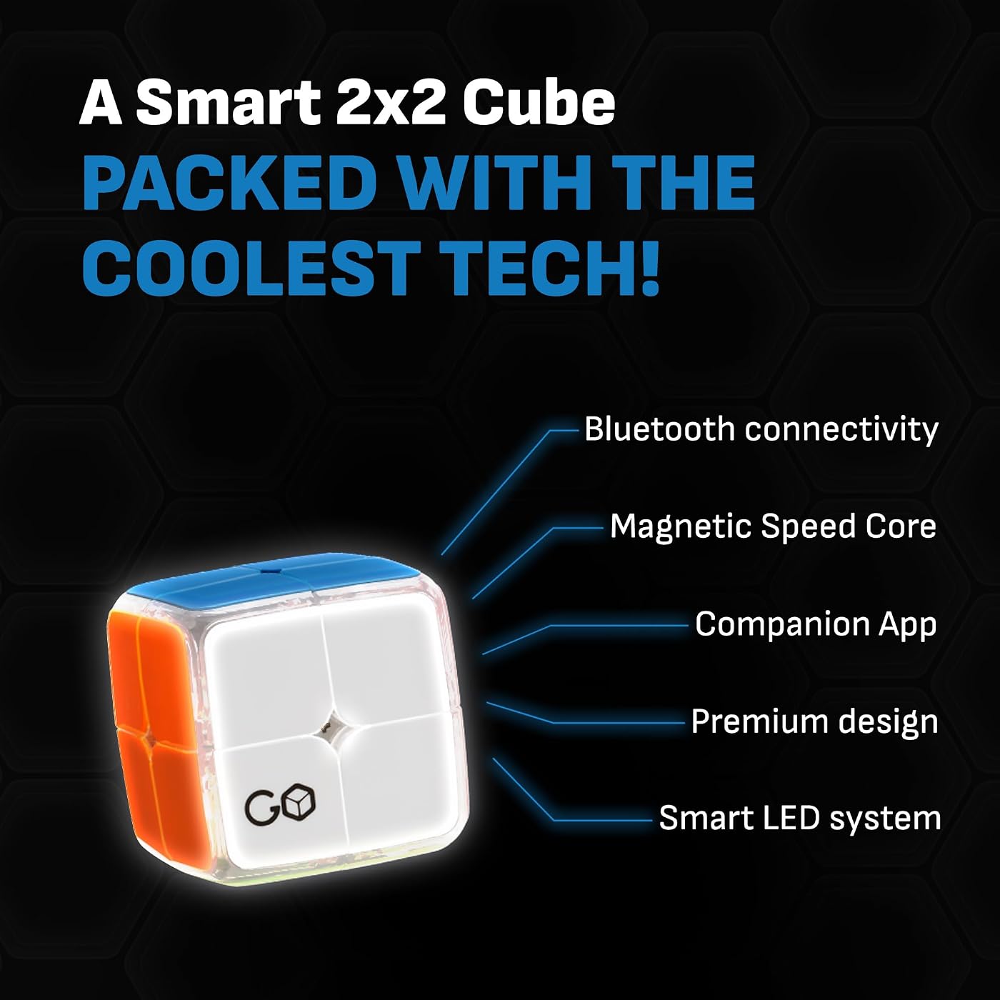 GoCube 2x2 Connected Cube, view 3