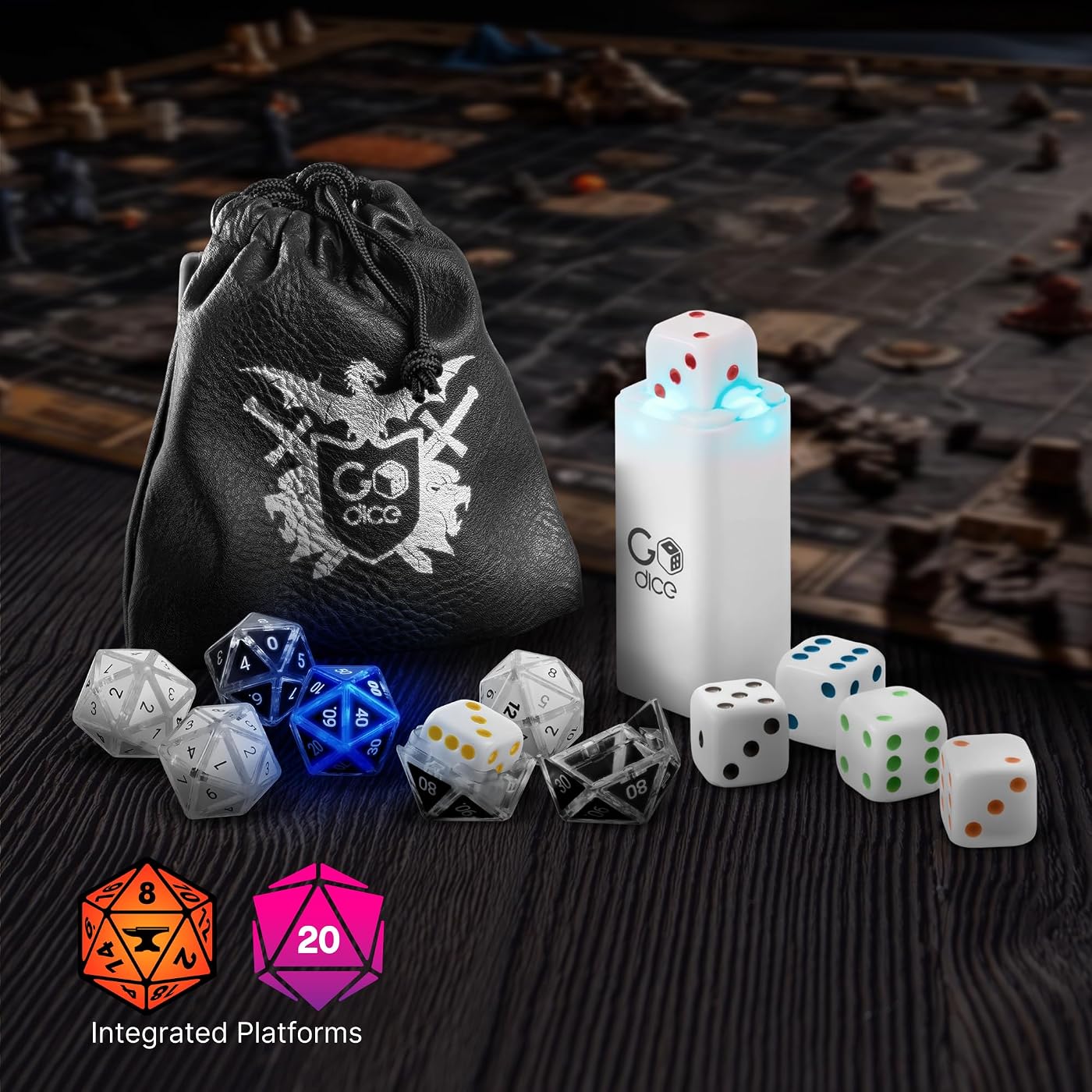 GoDice Ultimate Pack — Dice & Shells