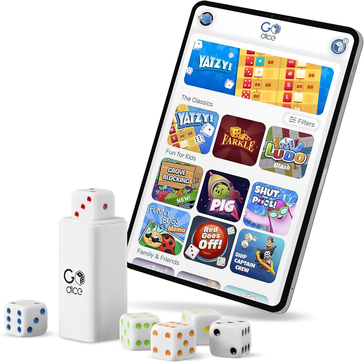 GoDice Ultimate Pack — Dice & Shells, view 2