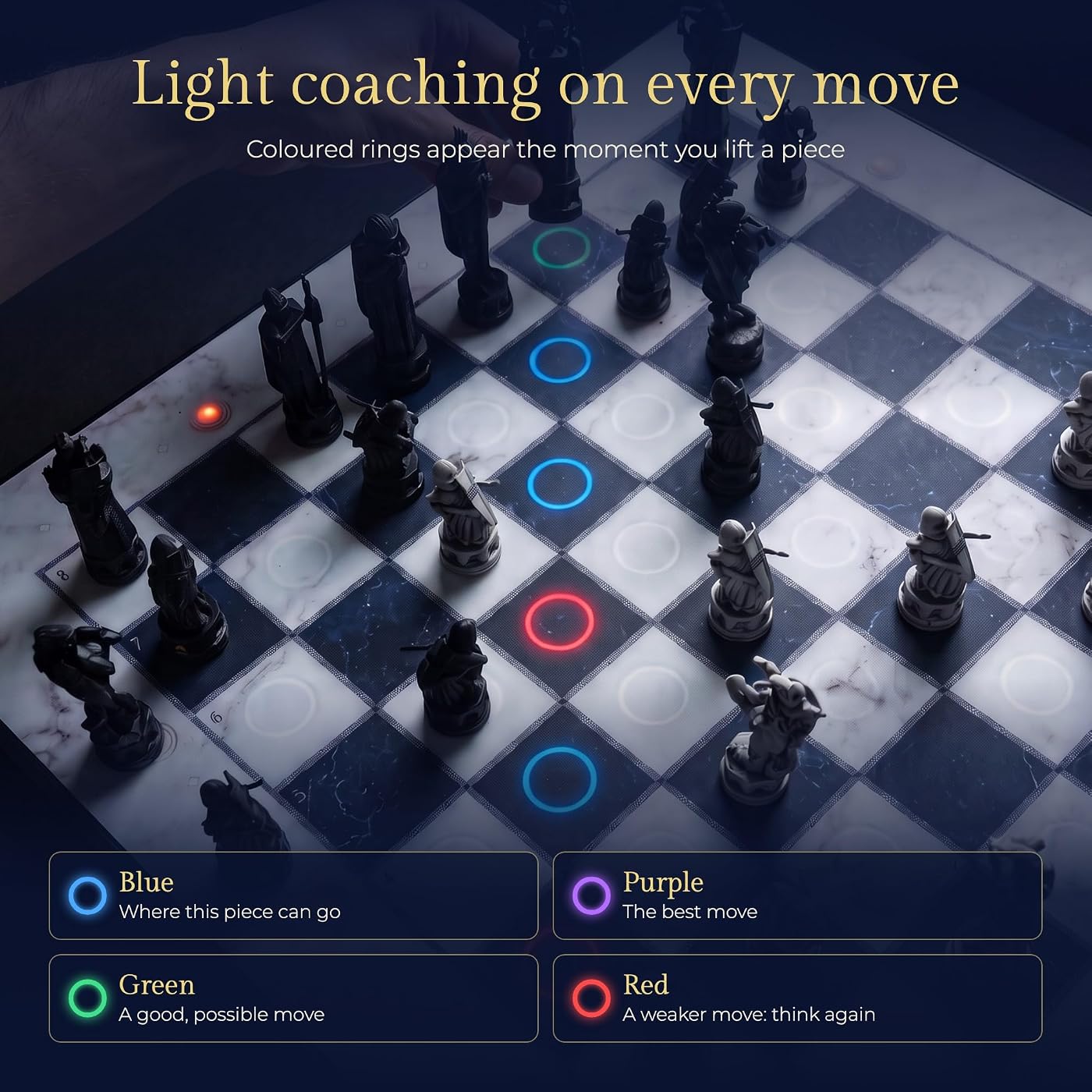 Harry Potter Pro Smart Chess Board, view 3
